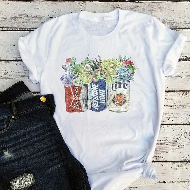 Модные футболки женская футболка Женская винтажная одежда весенние топы для