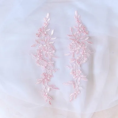 4 шт. Кружевная аппликация с цветочной вышивкой | Дом и сад