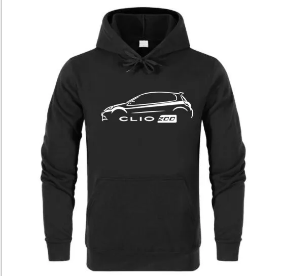 Новинка 2018 брендовая одежда мужские толстовки с капюшоном Кубок RENAULT CLIO SPORT 200