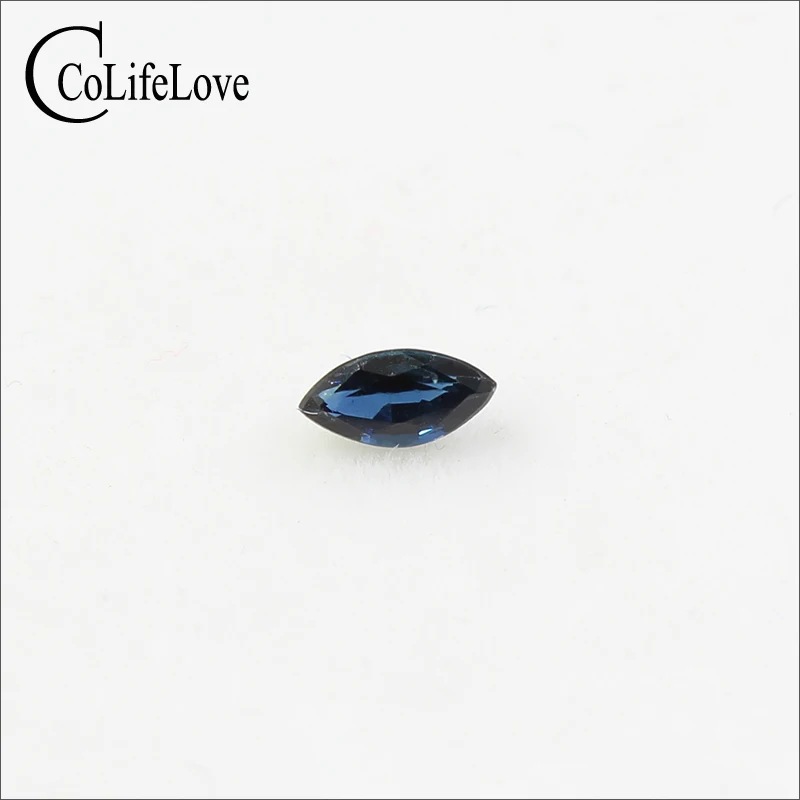 Натуральный сапфировый камень для кольца 2 5 м * мм|gemstone loose|gemstone cuttinggemstones sapphire |