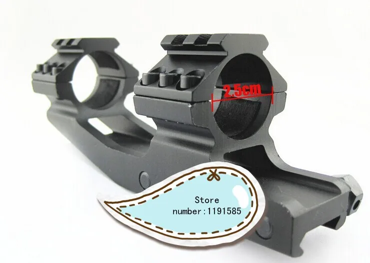 

Tactical 25mm Tri-Side rail extend rifle scope mount for 20mm weaver base