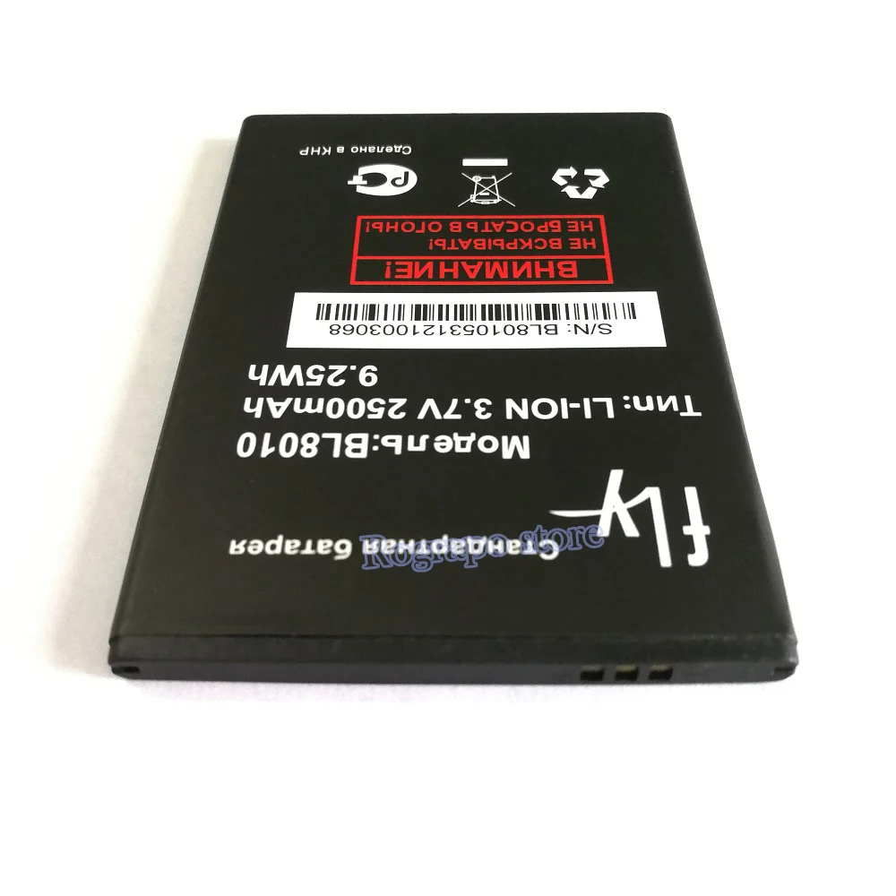 Сменный аккумулятор для FLY FS501 Nimbus 3 BL 8010 сотовый телефон 7 В BL8010|mobile phone battery|battery