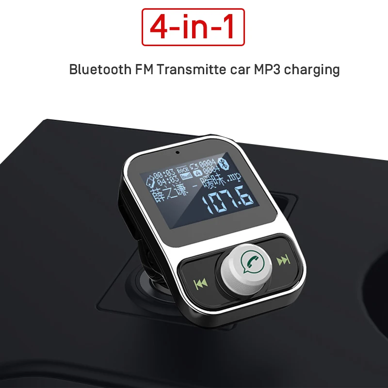 5V 3.1A быстрое автомобильное зарядное устройство Hands Free Buetooth MP3 FM передатчик