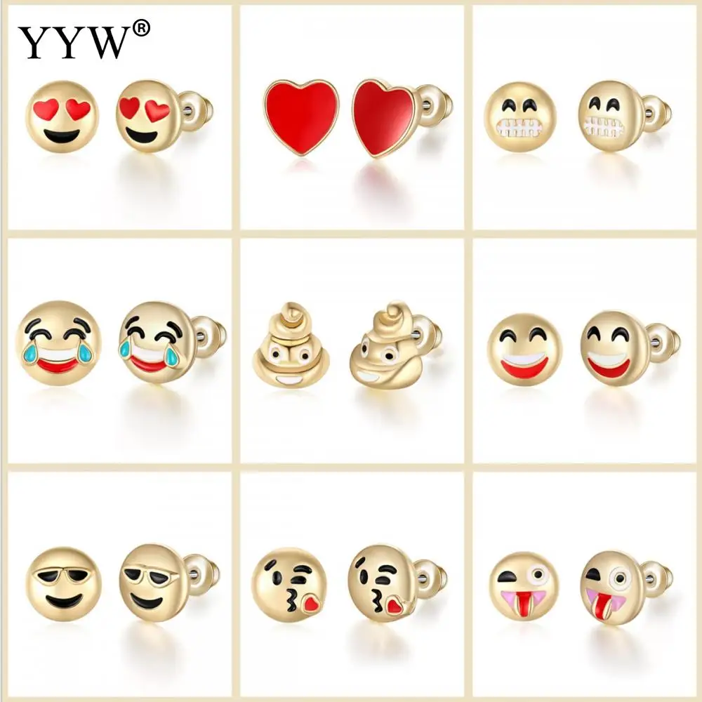 2017 новые модные экспрессивные милые серьги заглушки для женщин 2017| |
