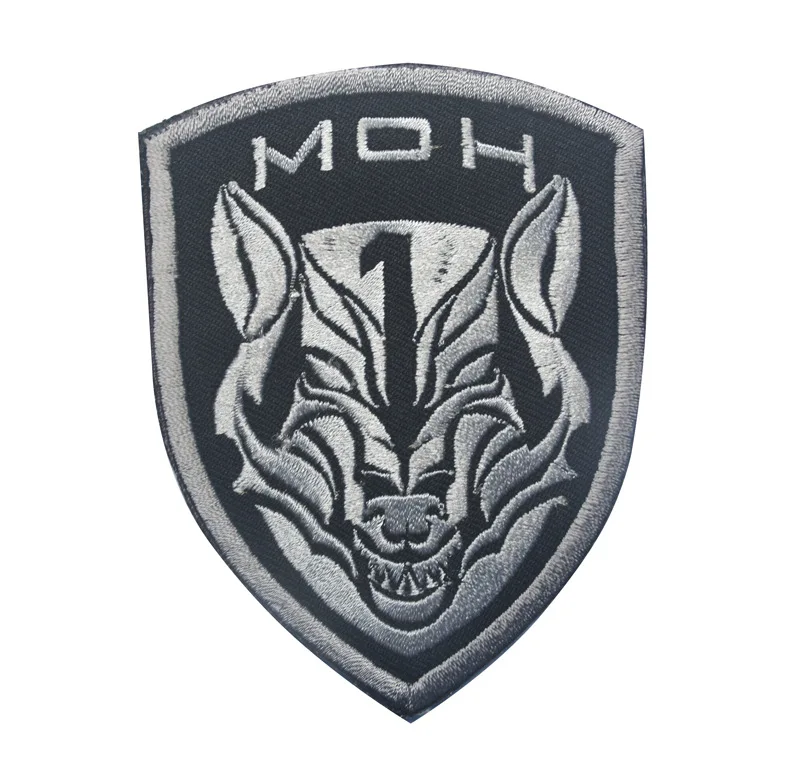 Проект honor медаль honor MOH король Орел Волк череп тактический боевой дух патчи армии заплаты - Цвет: 12