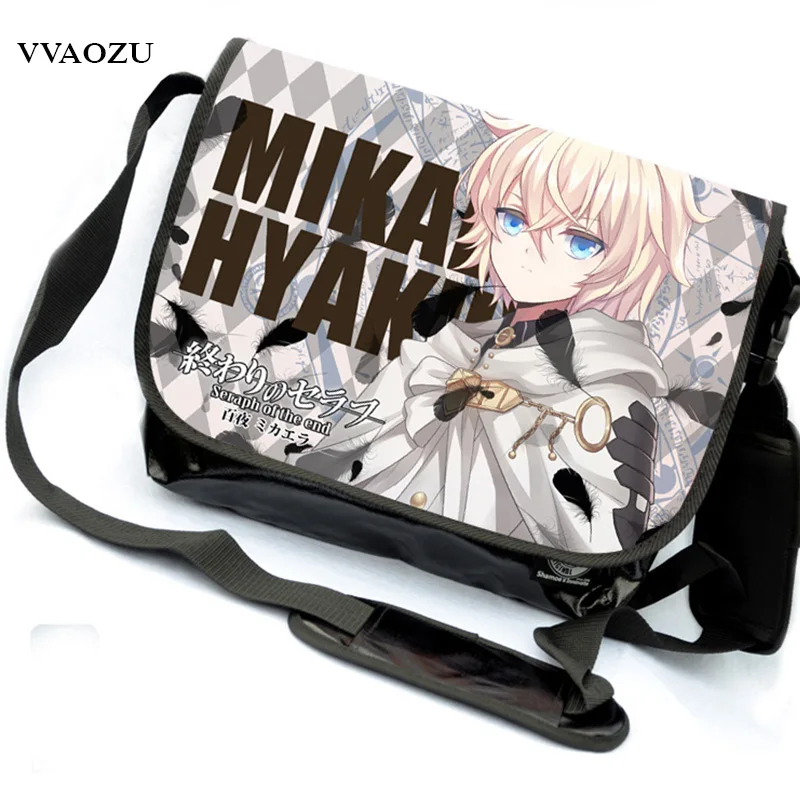 Сумка мессенджер Seraph of the End Mikaela Hyakuya сумка для косплея из мультфильма Owari no Serafu на