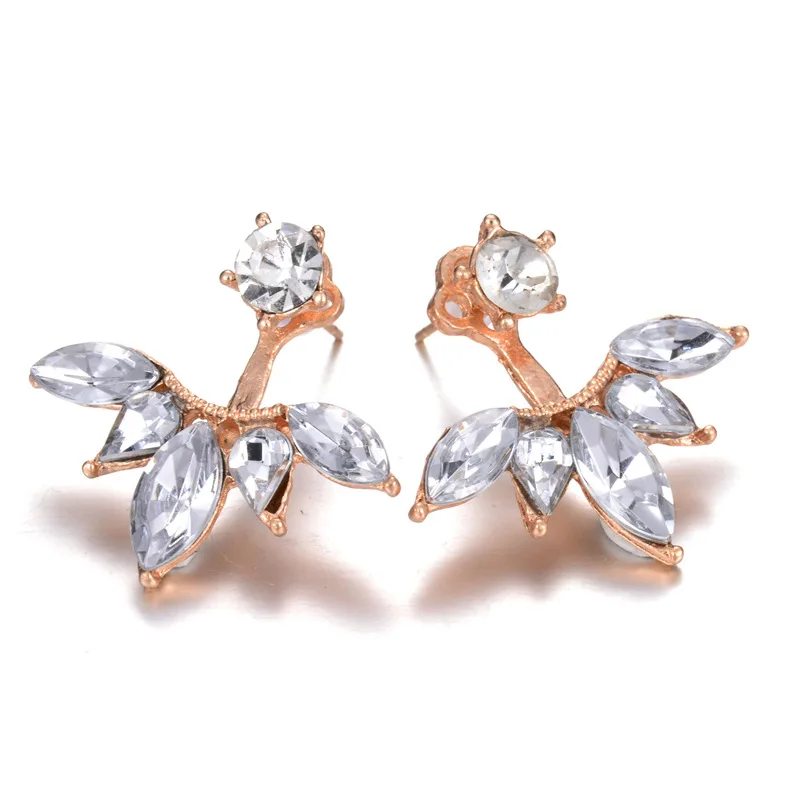 Женские серьги гвоздики с золотым и серебряным покрытием|boucles d'oreille women|boucle