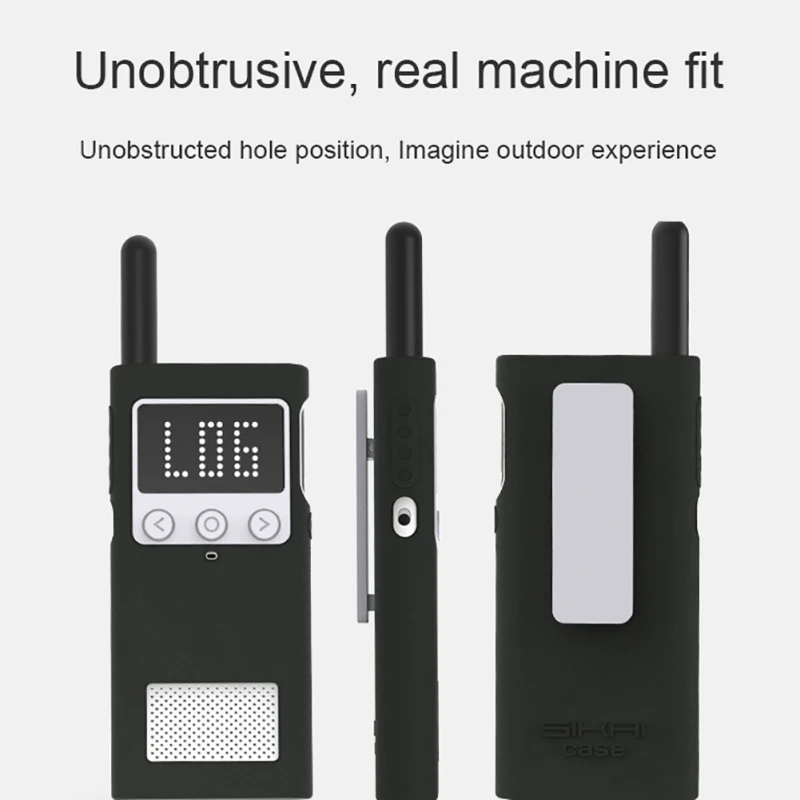 Защитный чехол силиконовый рукав кожа портативные аксессуары для Xiaomi Mijia Smart Walkie