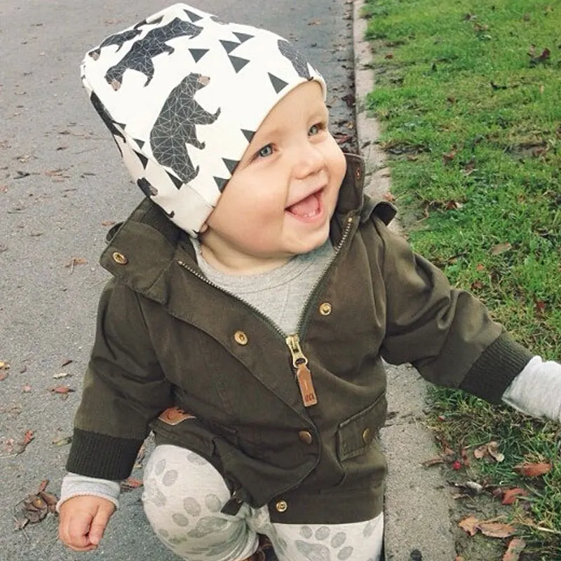 Hot Sale Cartoon Baby Boys Girls Hat Spring Autumn Newborn Cotton Print Hats Lovely Infant Toddler Boy Girl Caps 0-3 Years | Детская