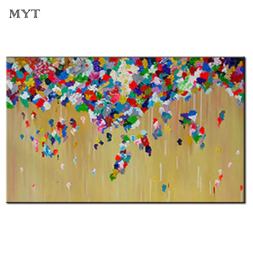 

MYT Free Shipping Modern Gallery Canvas Art For Hotel Painting Picture Oil Paintings Home Art Wall Painting Modern No Framed