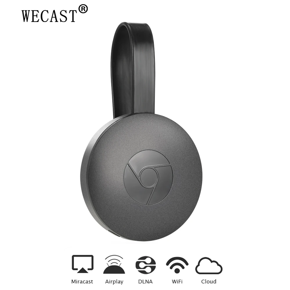 Оригинальный Wecast E8 smart ТВ stick RK3036 H.265 Dual core Miracast DLNA Airplay YouTube Wi Fi wireless display для