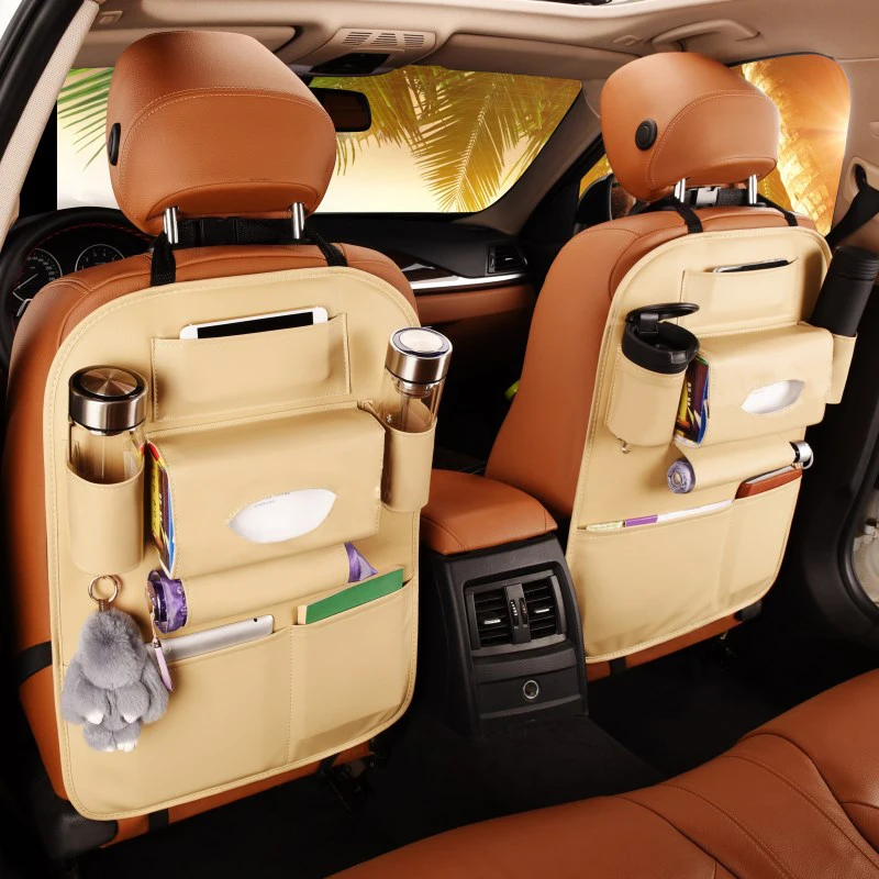 Car Seat Back Bag Multi-usage Storage Phone Tissue Organiser Stowing Travel Pocket to Goods | Автомобили и мотоциклы