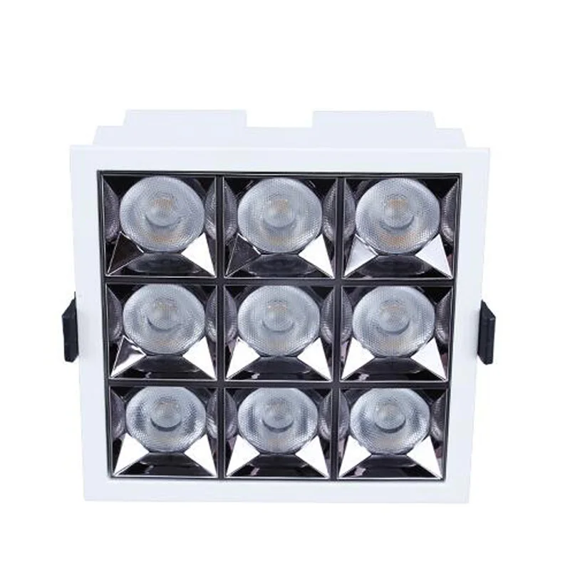 9 головок 36 Вт Современные светодиодные потолочные лампы точечные светильники