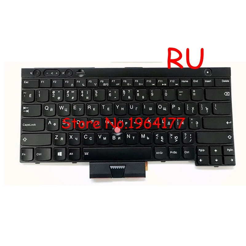 Новинка для ThinkPad L430 L530 T430 T430S X230 W530 T530 04X1224 04X1300 04X1338 04W3048 04W3123 RU Русская клавиатура
