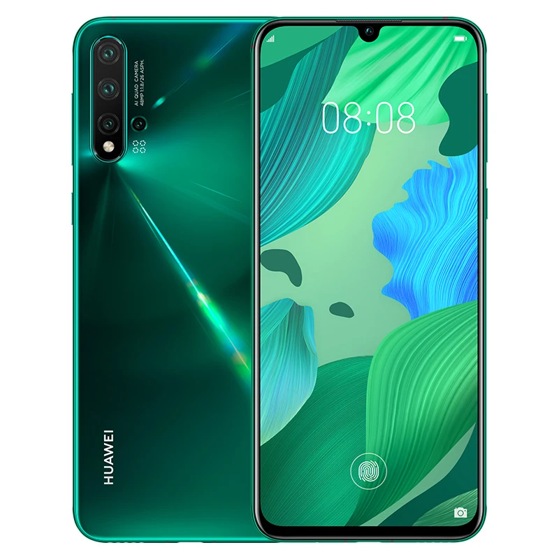 Huawei Nova 5 Pro 6 39 &quotOLED полный экран Поддержка NFC 2340*1080 Восьмиядерный 3500 мАч камер 32 Мп +