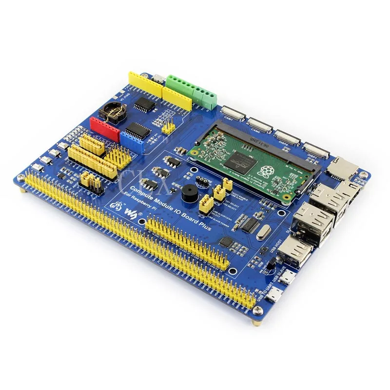Компьютерный модуль IO Board Plus, композитная коммутационная плата для разработки с Raspberry Pi CM3, CM3L различные компоненты