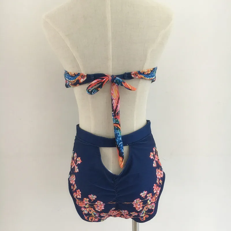 Женский слитный купальник с высокой талией розового цвета|suit suit|suit one piecesuit women |