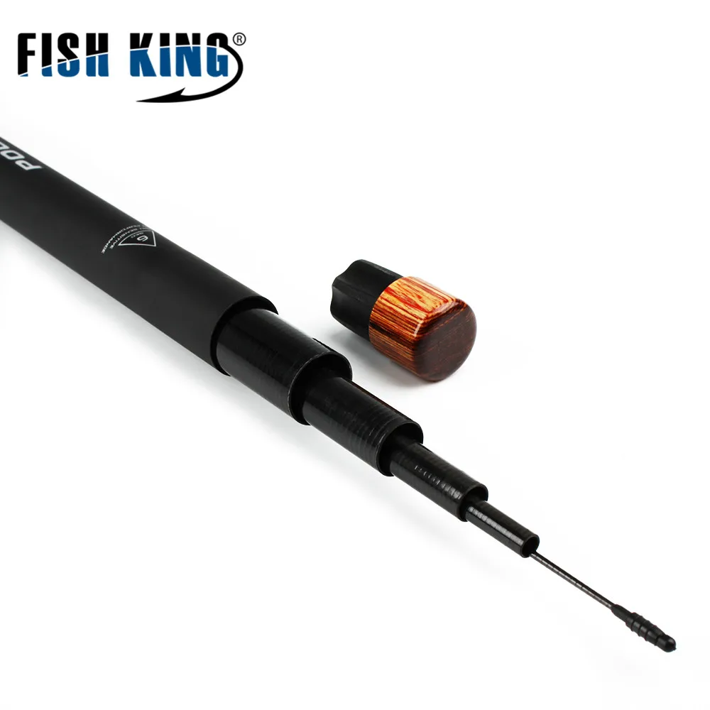 Карбоновая удочка FISH KING 36T стандартная 5 м/6 м/7 м длина 130 см вес 10 30 г для
