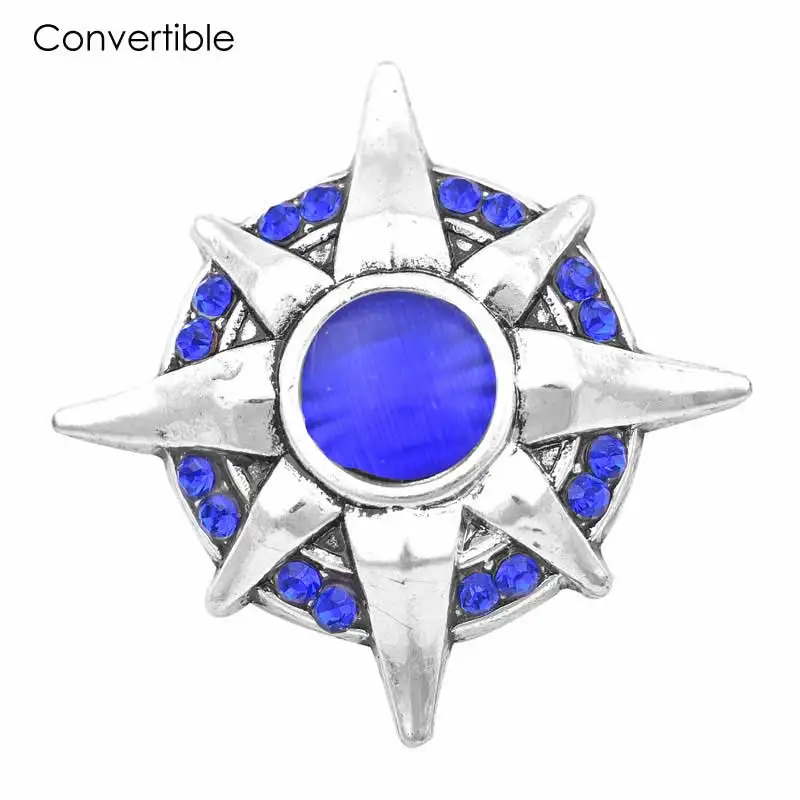 Rivca Камея Пентакль кристалл горный хрусталь Магнитная Брошь для женщин Винтажная