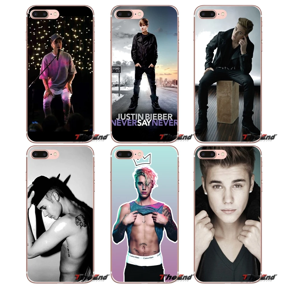 Для iPhone X 4 4S 5 5S 5C SE 6 6S 7 8 Plus Samsung Galaxy J1 J3 J5 J7 A3 A5 2016 2017 аксессуары Джастин Бибер чехол