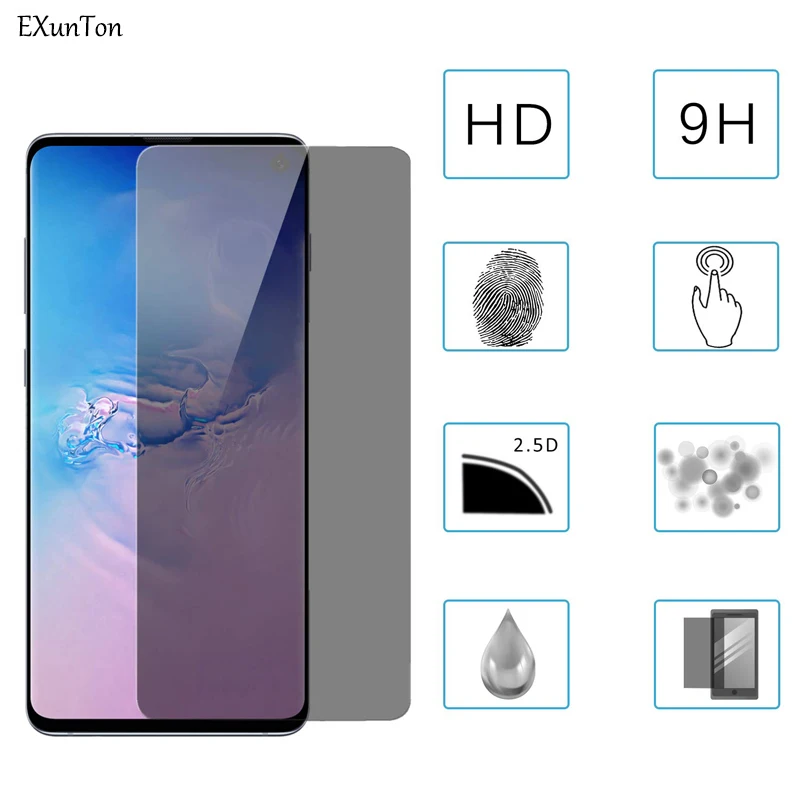 Защитное закаленное стекло EXUNTON для Oneplus 7 Pro с антибликовым покрытием | Мобильные