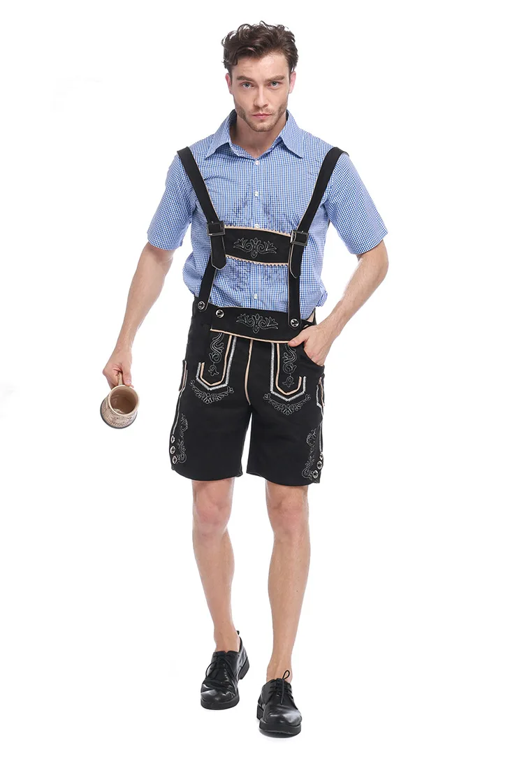 Высококачественный костюм Октоберфеста Lederhosen баварский Октоберфест немецкий