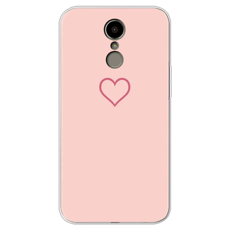 Крышка чехол для LG K10 чехол силиконовый мягкий бант из ленты TPU с изображением в виде сердца, для влюбленных Капа для LG K10 M250 M250N X400 чехол для телефона класса люкс для защиты