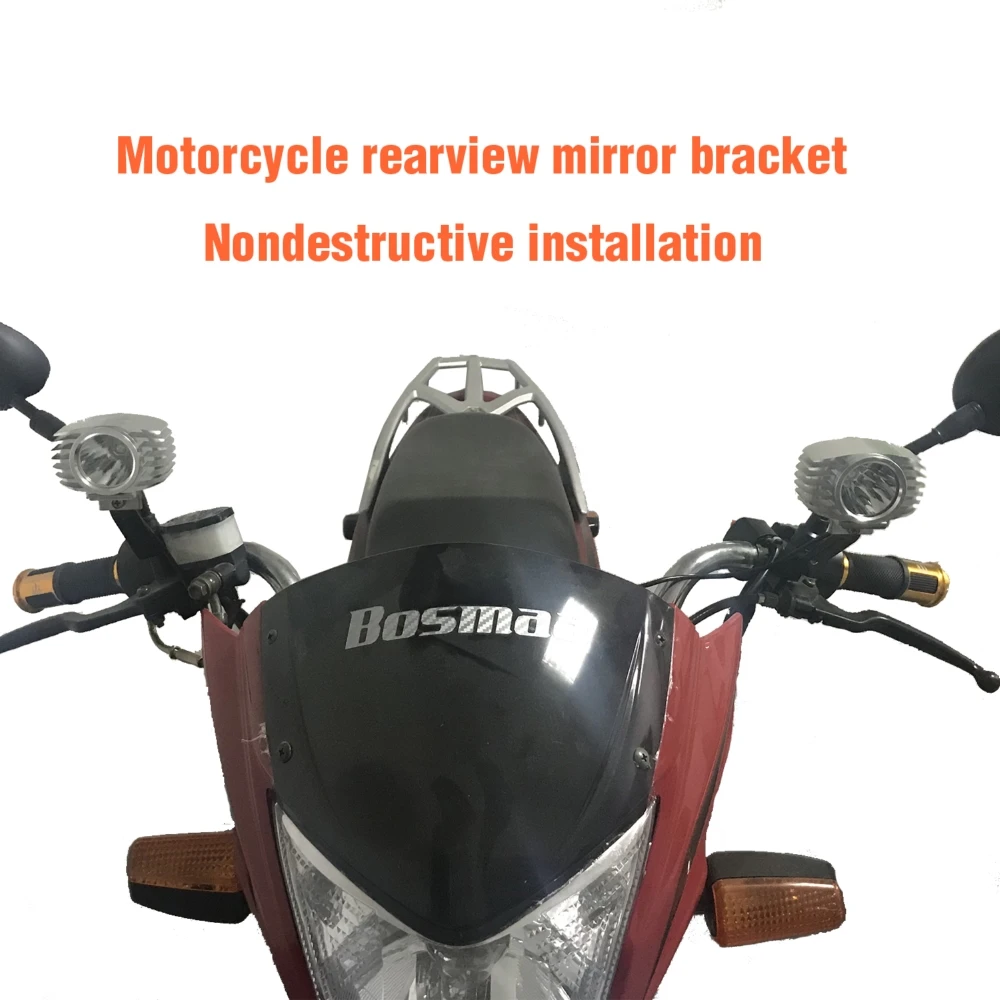 BOSMAA 6W Белый w/ XML T6 чип светодиодный автомобильный фонарь для мотоцикла