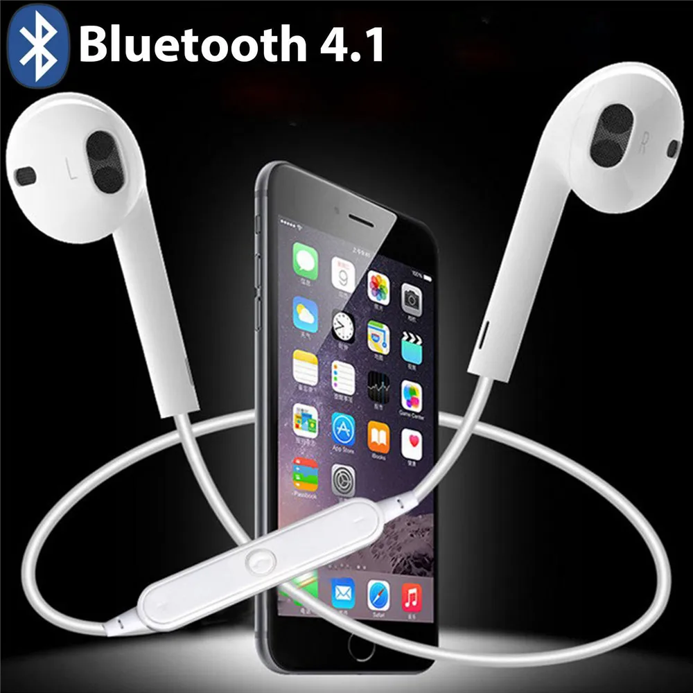Беспроводные Bluetooth наушники с шумоподавлением Спортивная стереогарнитура