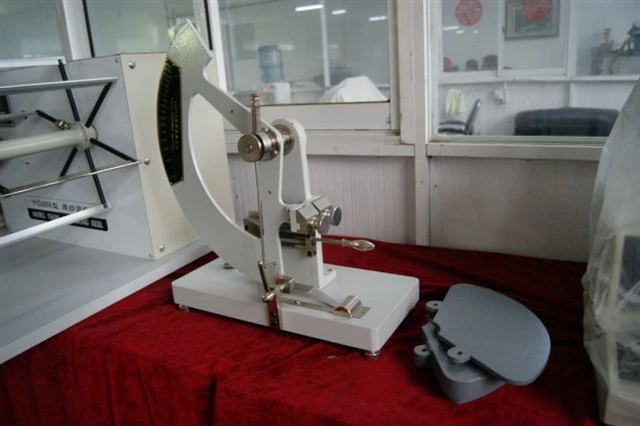 

(YG033A drop hammer type fabric tearing tester) fabric tearing machine, denim tearing tester