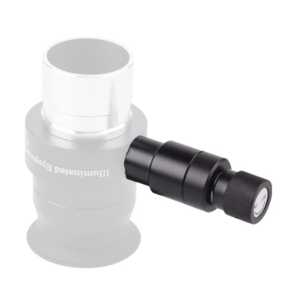 Направляющий окуляр Регулируемая яркость светодиодный осветитель перекрестное