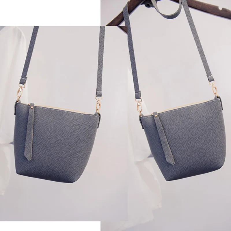 1 шт. Для женщин леди сумки на плечо сумка через из искусственной кожи молнии для