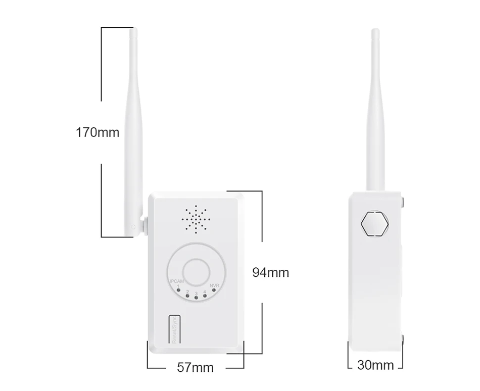 Расширитель диапазона Wi-Fi Sopport 2,4G WiFi ip-камера IPC маршрутизатор повторитель для беспроводной камеры система Увеличенная дальность передачи