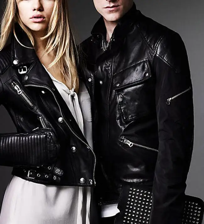 Мужская куртка из овечьей кожи весенняя | одежда