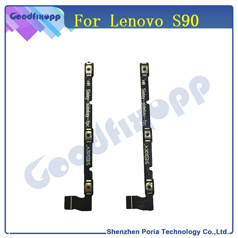 Оригинальный 100% проверенный гибкий кабель для кнопок включения/выключения, громкости и переключения треков для замены частей на Lenovo S90.