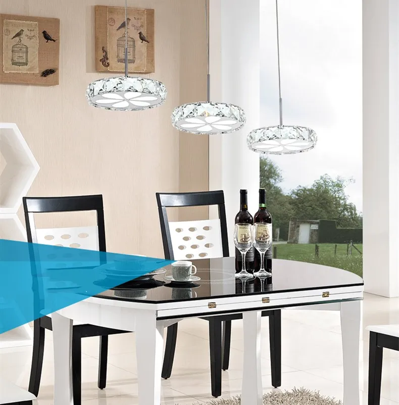 Современные светодиодный хрустальная люстра свет лампы для Гостиная Cristal Lustre