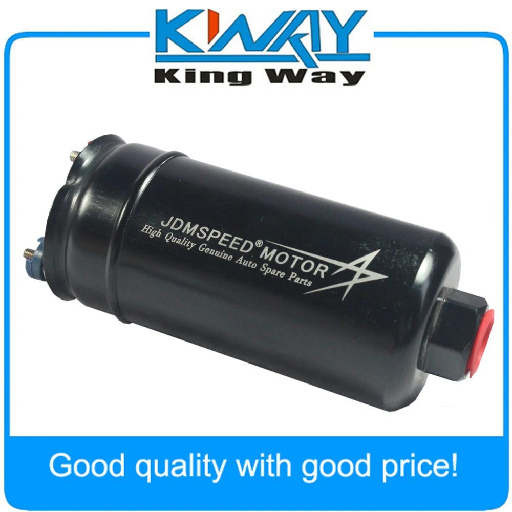 Бесплатная доставка - Новый внешний встроенный топливный насос 380 л/ч 10AN вход + клапан проверки 8AN выход JDMSPEED.