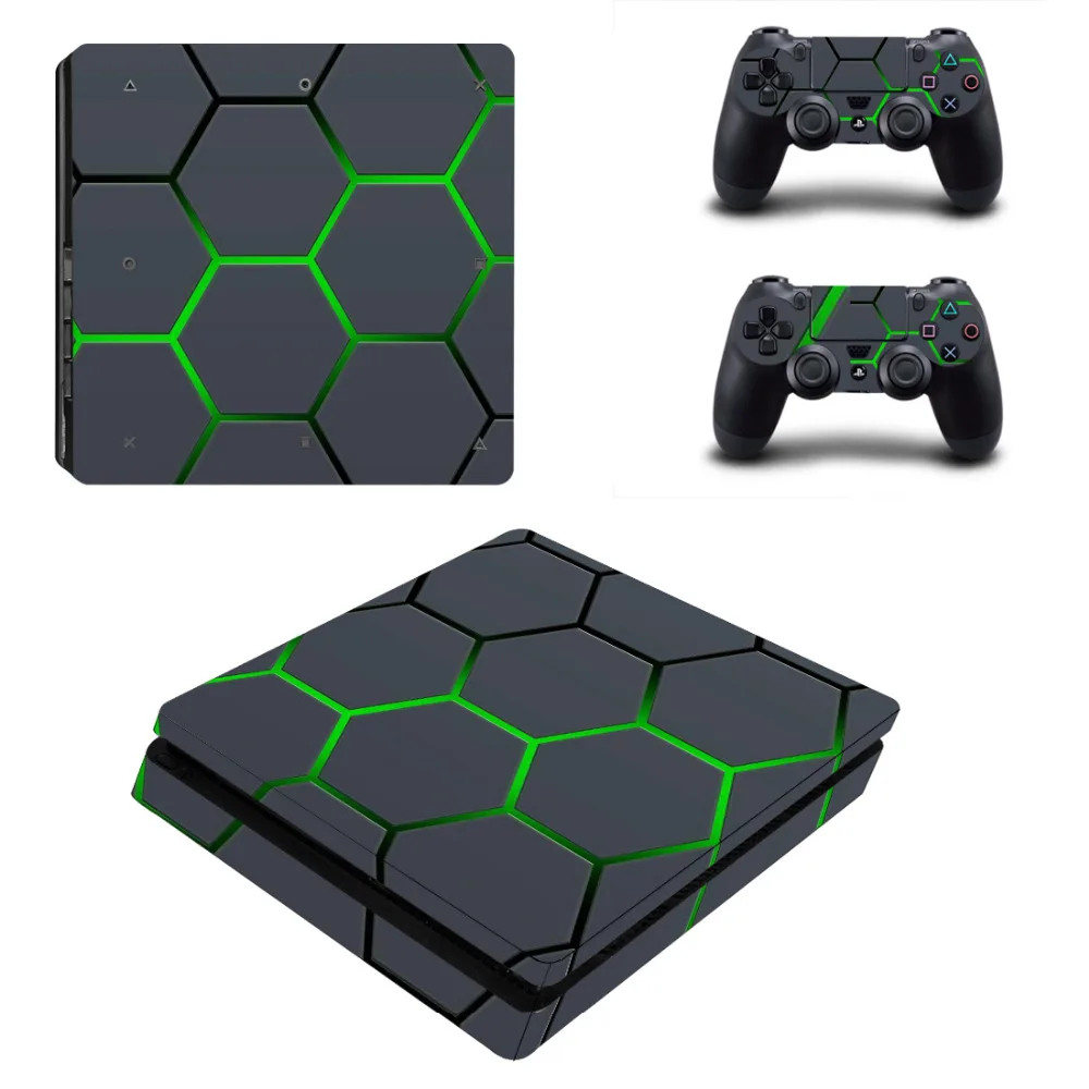 Однотонная одежда белого и черного цвета PS4 тонкая кожа Стикеры наклейка для