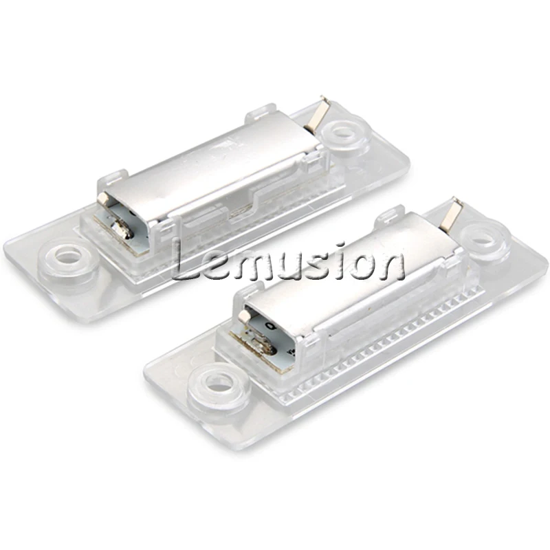 1 пара Автомобильный светодиодный номерной знак светильник 12V SMD СВЕТОДИОДНЫЙ