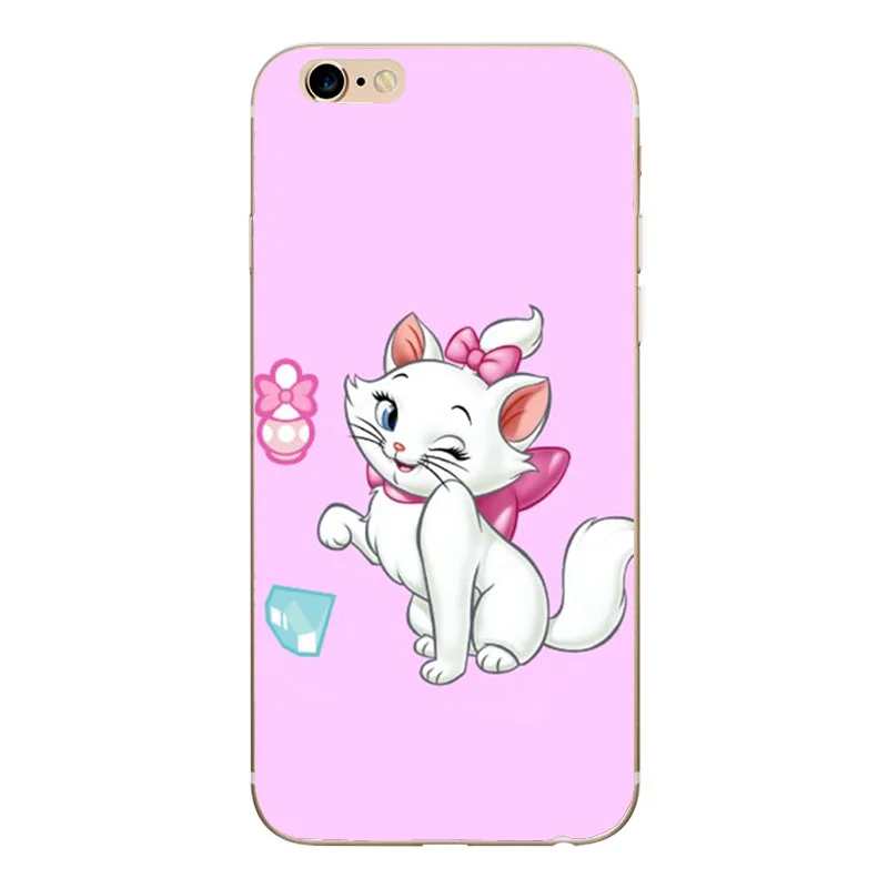 Милый мультяшный чехол в виде животного для iphone 6 S 7 8 Plus X 5 5S SE Coque Cat Bear задняя