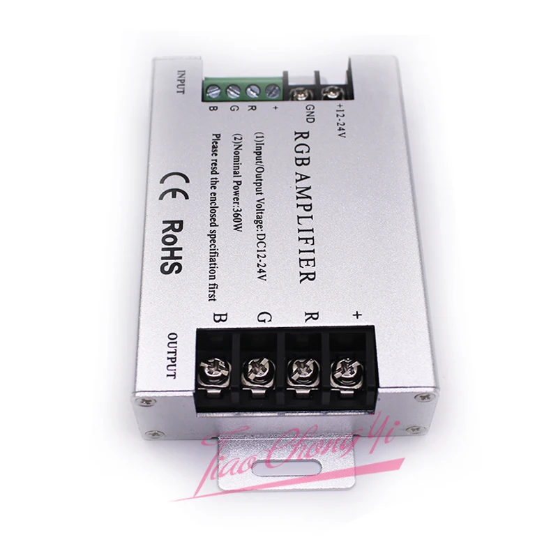Фонарик 30 А 360 Вт алюминиевый фонарь контроллер для светодиодной ленты RGB SMD 5050