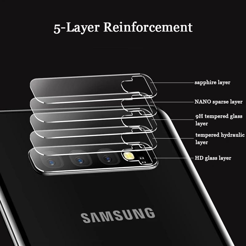 Защита камеры для samsung Galaxy S10 Plus S10E S 5G стекло на samsung S9 Plus Note 9 8 M30 M20 10 закаленное стекло твердость 9H