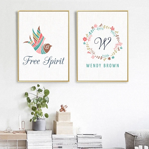 Домашняя спальня или ясли современный мультфильм Бесплатный дух картины