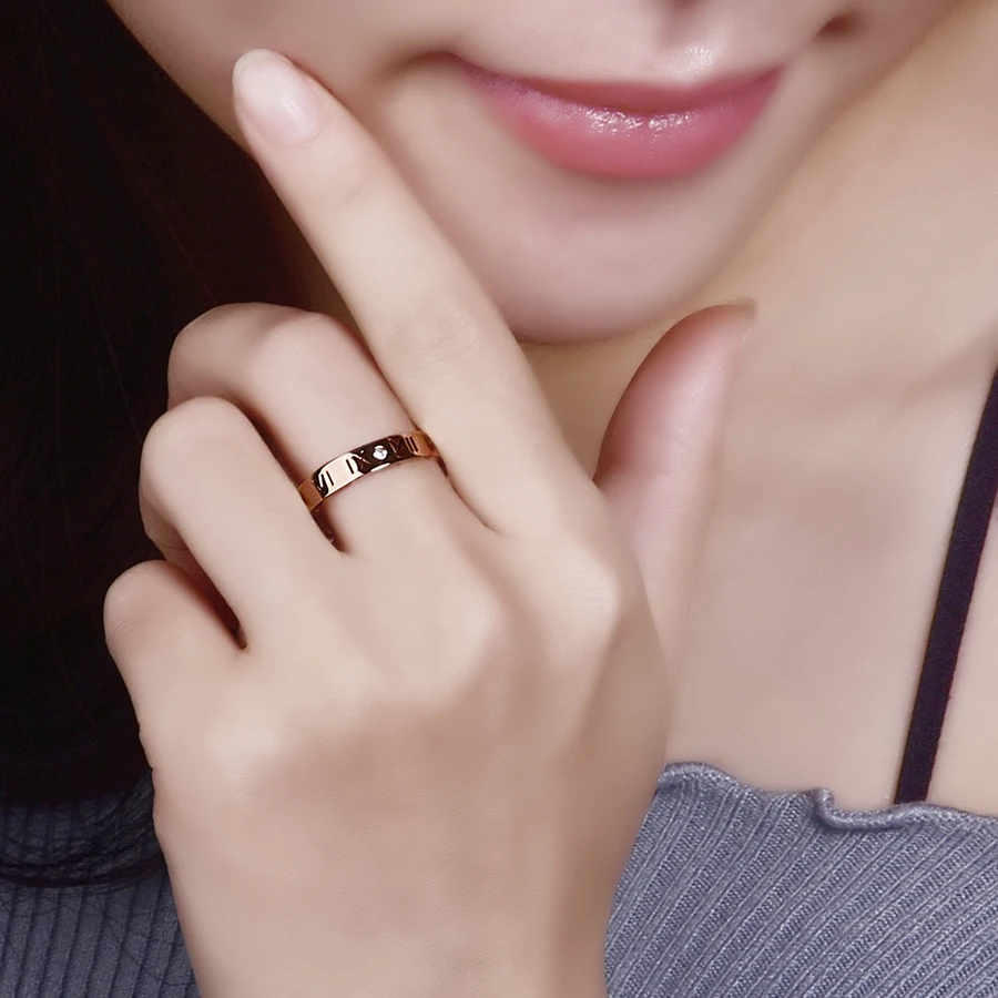 Новинка модные женские циркониевые кольца с кристаллами Swarovski римские цифры