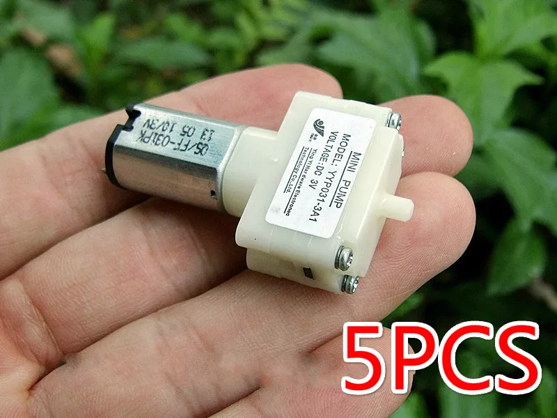 5 шт./лот Сфигмоманометр на запястье насос DC3V 031 мини воздушный кислородный