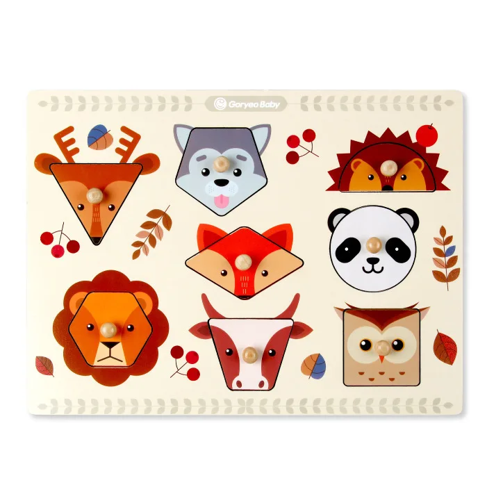 Пазл из Кореи деревянные игрушки пазлы для детей обучающая игра Монтессори
