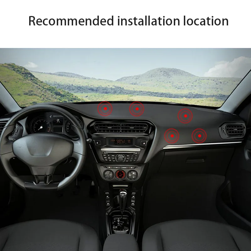 1 шт. Универсальный Автомобильный кронштейн для смартфона с gps, вращающаяся на 360 градусов Магнитная подставка для приборной панели, металлический держатель для телефона, инструменты для стайлинга автомобилей