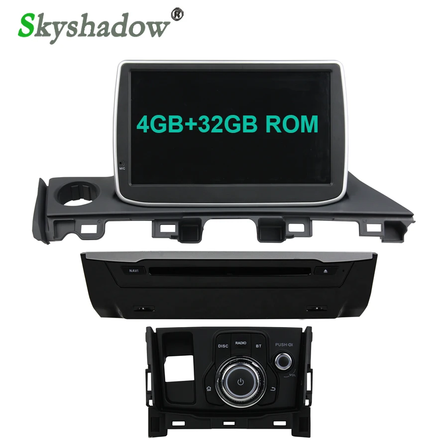 Ips DSP Android 9,0 8 ядерный 4G+ 32GB многофункциональный автомобильный Радио dvd-плеер gps карта RDS wifi Bluetooth для Mazda 6 Atenza