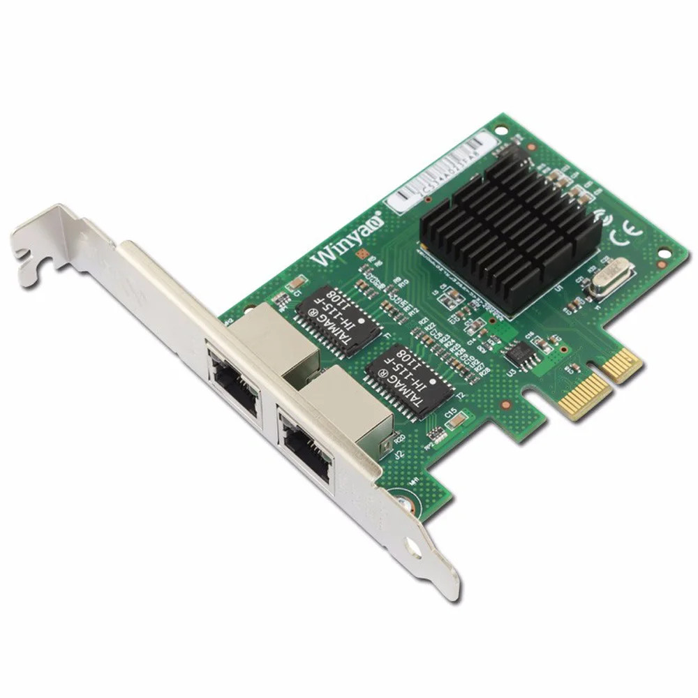 Сетевой адаптер с двумя портами Gigabit Ethernet чипсетом Broadcom bcm5715 | Компьютеры и офис