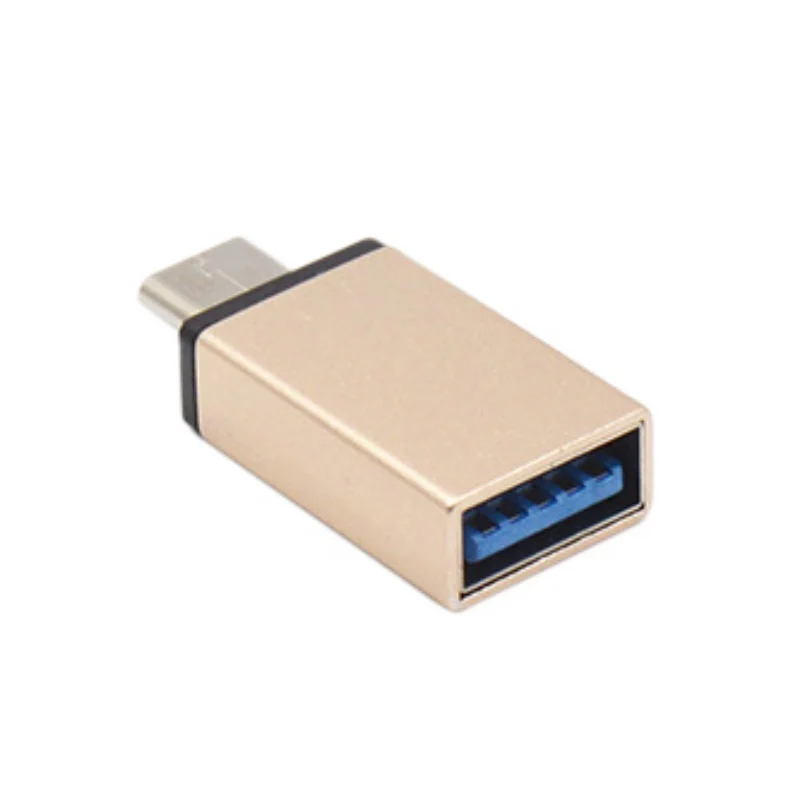 Высокоскоростные зарядные преобразователи USB 3.1 Type C к OTG конвертер мини адаптер